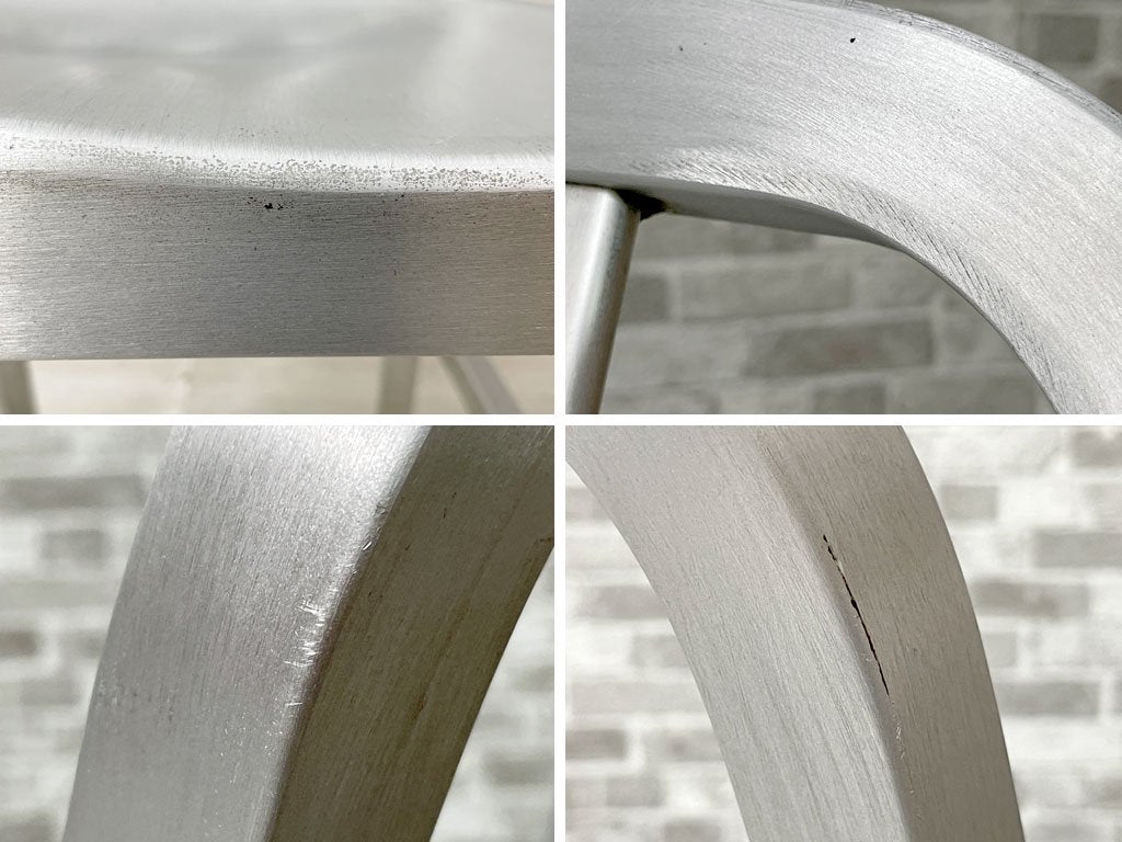 ダルトン DULTON アルミスタンダードチェア ALUMINIUM STANDARD CHAIR ダイニングチェア インダストリアル ビンテージスタイル 定価￥25,300- D ●