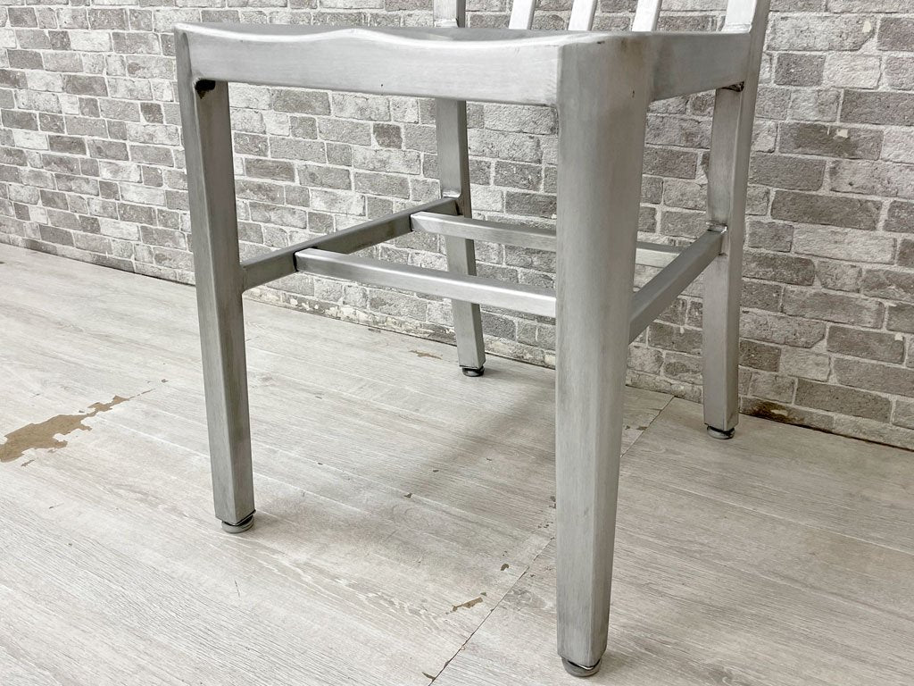 ダルトン DULTON アルミスタンダードチェア ALUMINIUM STANDARD CHAIR ダイニングチェア インダストリアル ビンテージスタイル 定価￥25,300- C ●