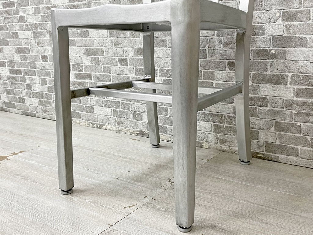 ダルトン DULTON アルミスタンダードチェア ALUMINIUM STANDARD CHAIR ダイニングチェア インダストリアル ビンテージスタイル 定価￥25,300- B ●