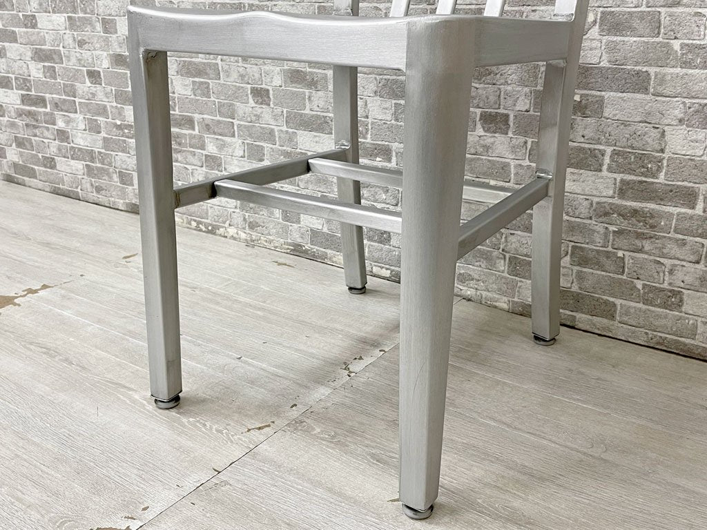 ダルトン DULTON アルミスタンダードチェア ALUMINIUM STANDARD CHAIR ダイニングチェア インダストリアル ビンテージスタイル 定価￥25,300- A ●