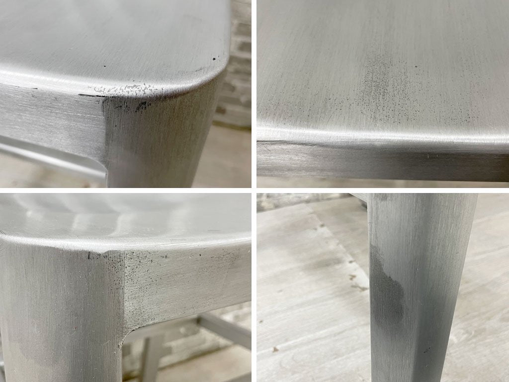 ダルトン DULTON アルミスタンダードチェア ALUMINIUM STANDARD CHAIR ダイニングチェア インダストリアル ビンテージスタイル 定価￥25,300- A ●