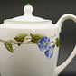 ウェッジウッド WEDGEWOOD ブルーデルフィ BLUE DELPHI コーヒーポット 朝顔 Vitro-China 英国食器 廃番 希少 ●