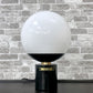 かなでもの KANADEMONO タッチマーブルラウンドテーブルランプ TOUCH MARBLE ROUND TABLE LAMP ガラス 真鍮 大理石 調光 定価￥27,000- ●