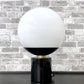 かなでもの KANADEMONO タッチマーブルラウンドテーブルランプ TOUCH MARBLE ROUND TABLE LAMP ガラス 真鍮 大理石 調光 定価￥27,000- ●