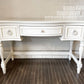 フレンチカントリースタイル French Country Style コンソールデスク 3ドロワー W122cm ホワイトペイント シャビーシック ◎
