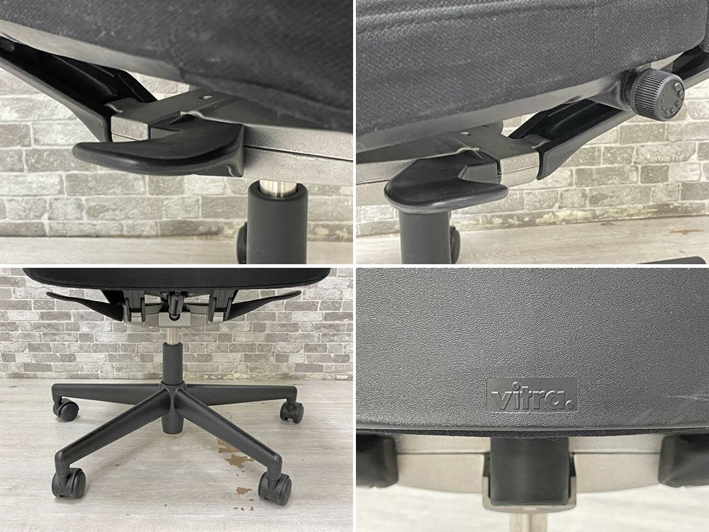 ヴィトラ vitra アームレス オフィスチェア AXESS OFFICE CHAIR アントニオ・チッテリオ ANTONIO CITTERIO A ●