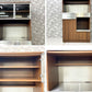 ウニコ unico ストラーダ STRADA キッチンボード レンジボード 食器棚 ステンレス アッシュ材 W80×D57.5cm 廃番 ●