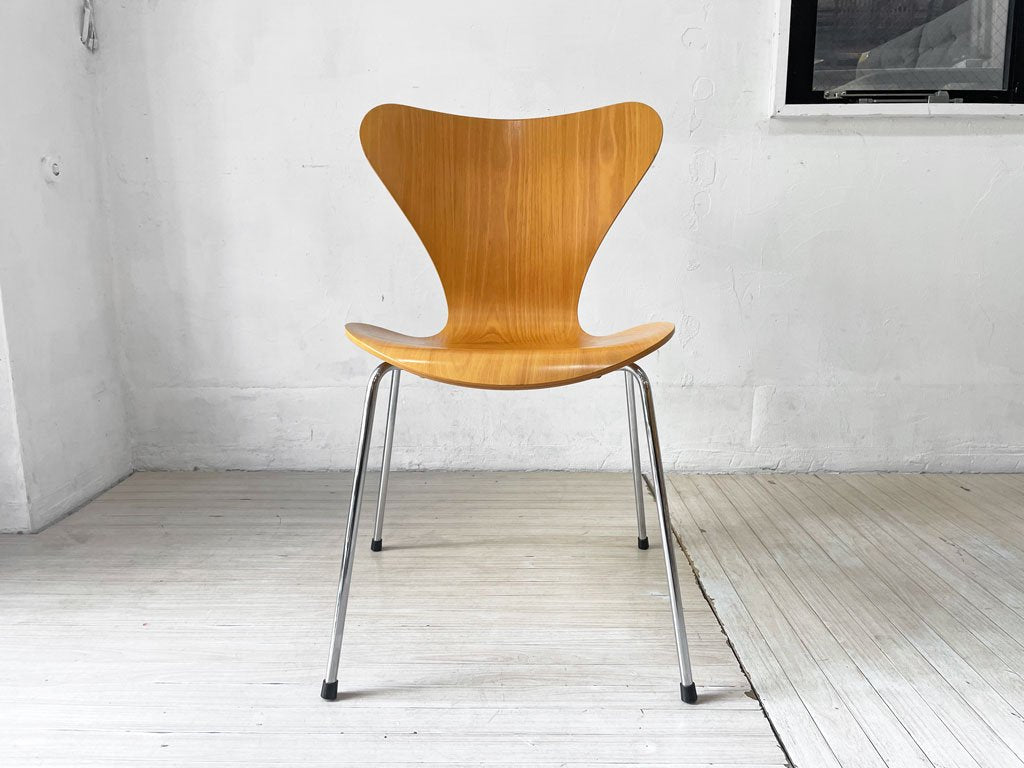 フリッツハンセン Fritz Hansen セブンチェア Seven Chair アルネヤコブセン Arne Jacobsen ナチュラル ビーチ材 北欧家具 B ★