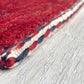 イラン製 ロリ族 ロリアタシュ Lori Atash 手織りギャッベ ラグ 絨毯 153×112cm 赤系 最高級ランク ♪