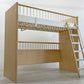 アクタスキッズ ACTUS Kids テンポ TEMPO ロフトベッド loft bed キッズファニチャー ハンガーバー付 ハイベッド 定価￥292,600- 美品 〓