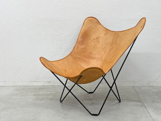 クエロ CUERO ビーケーエフチェア BKF バタフライチェア Butterfly Chair マリポサ Mariposa レザー 本革 ナチュラル 北欧 スウェーデン 〓