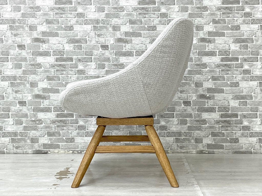 モモナチュラル Momo Natural モールドラウンドチェア MOLD ROUND M-ROUND CHAIR EM ダイニングチェア オーク材 カバーリング仕様 定価￥49,000- ●