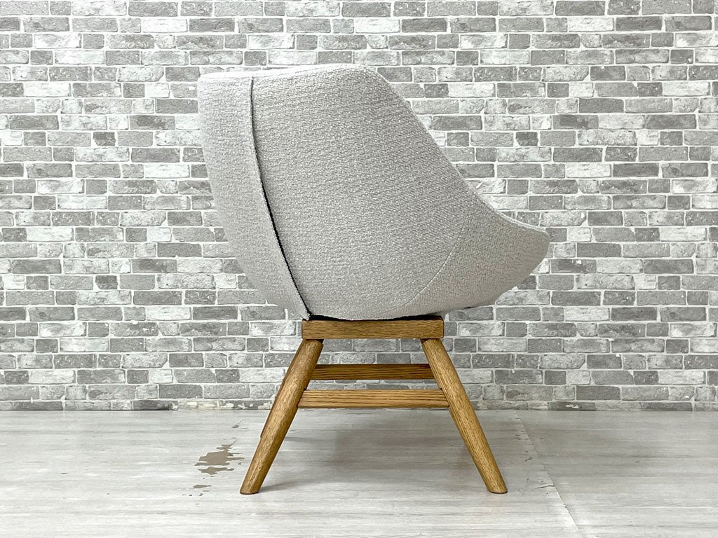 モモナチュラル Momo Natural モールドラウンドチェア MOLD ROUND M-ROUND CHAIR EM ダイニングチェア オーク材 カバーリング仕様 定価￥49,000- ●