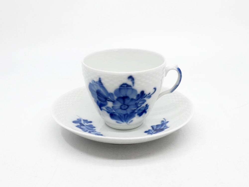 ロイヤルコペンハーゲン ROYAL COPENHAGEN ブルーフラワー Blue Flower コーヒーカップ＆ソーサー C&S デンマーク 北欧食器 ●