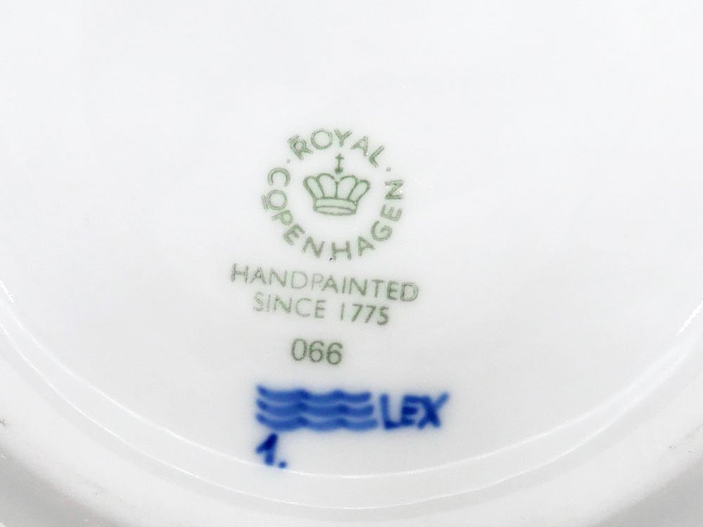 ロイヤルコペンハーゲン ROYAL COPENHAGEN ブロムスト BLOMST カップ＆ソーサー C&S フクシア デンマーク 北欧食器 B ●