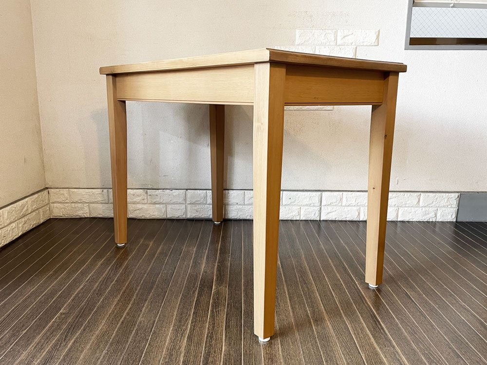 ポプリローカルファニチャー POPURRI LOCAL FURNITURE パイン材 デスク ワークテーブル ダイニングテーブル W100.5cm 2ドロワー カントリースタイル ◎