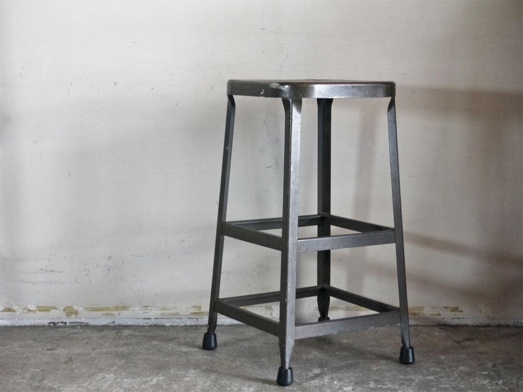 リオン LYON ビンテージ ファクトリースツール FACTORY STOOL ハイスツール カウンターチェア インダストリアル ■