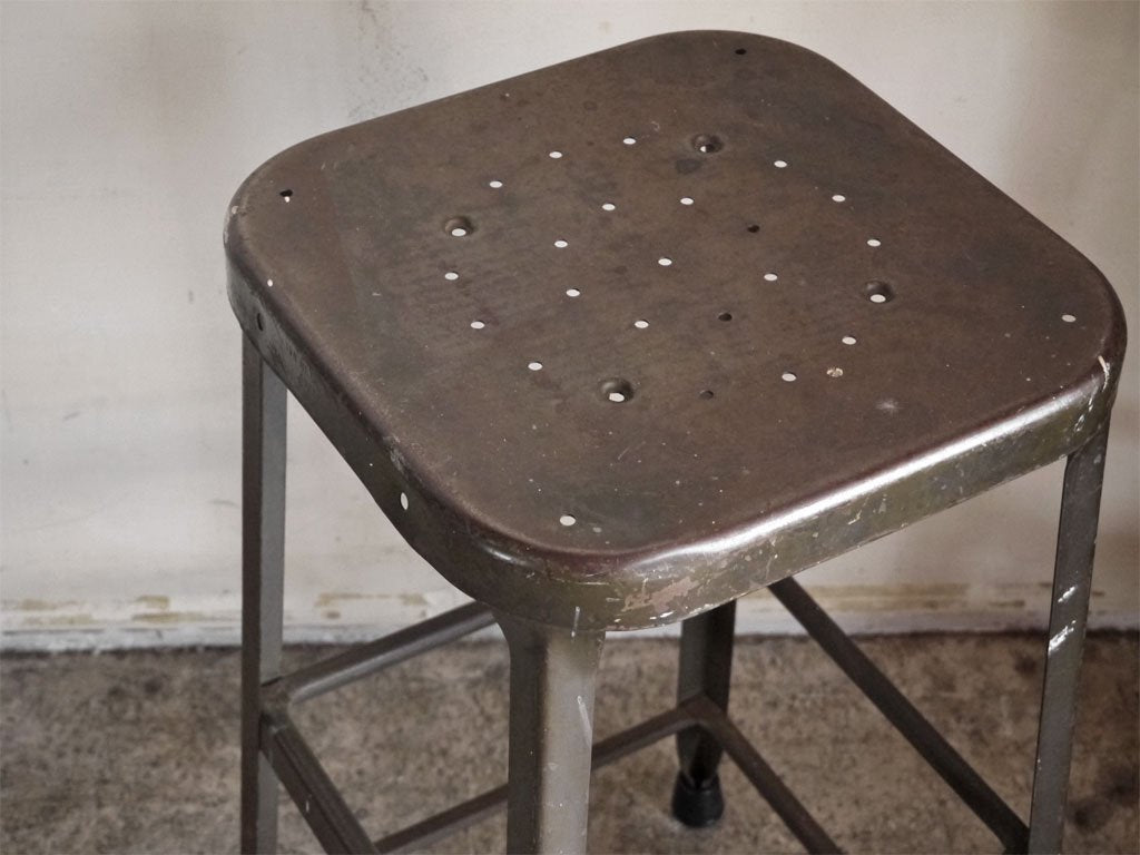 リオン LYON ビンテージ ファクトリースツール FACTORY STOOL ハイスツール カウンターチェア インダストリアル ■