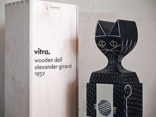 ヴィトラ vitra ウッデンドール キャット XL Wooden Dolls Cat XL アレキサンダー・ジラード デザイン 	Alexander Girard 元箱付き ■