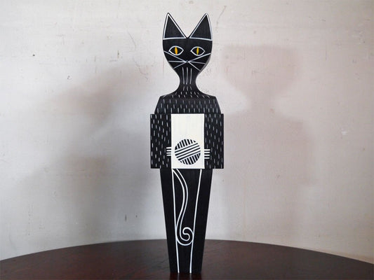 ヴィトラ vitra ウッデンドール キャット XL Wooden Dolls Cat XL アレキサンダー・ジラード デザイン 	Alexander Girard 元箱付き ■