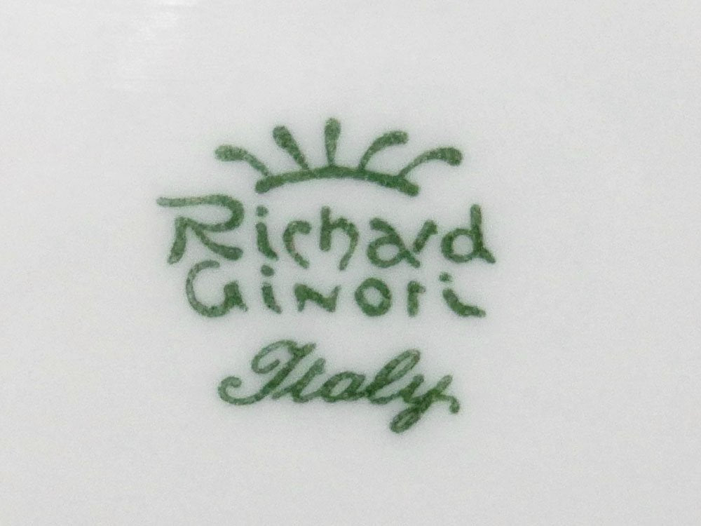 リチャードジノリ Richard Ginori ベッキオホワイト Vecchio White プレート 5枚セット Φ26.5cm 平皿 イタリア ●