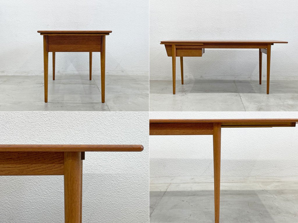 デンマーク ビンテージ Danish Vintage コーヒーテーブル Coffee table チーク材 スライド天板収納ボックス付 〓