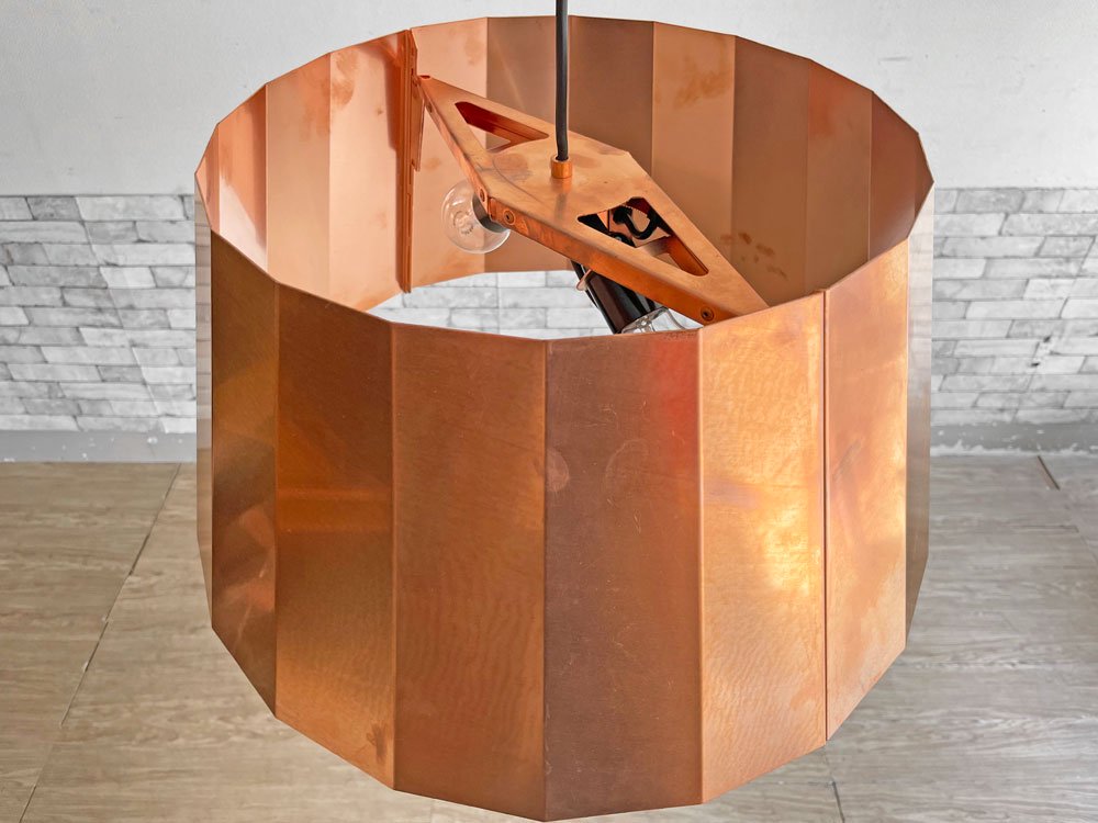 ピート・ヘイン・イーク PIET HEIN EEK コッパーペンダントライト COPPER PENDANT LIGHT ペンダントライト
 Φ55 直付け 要電気工事 箱付き 定価：約12万円  ●