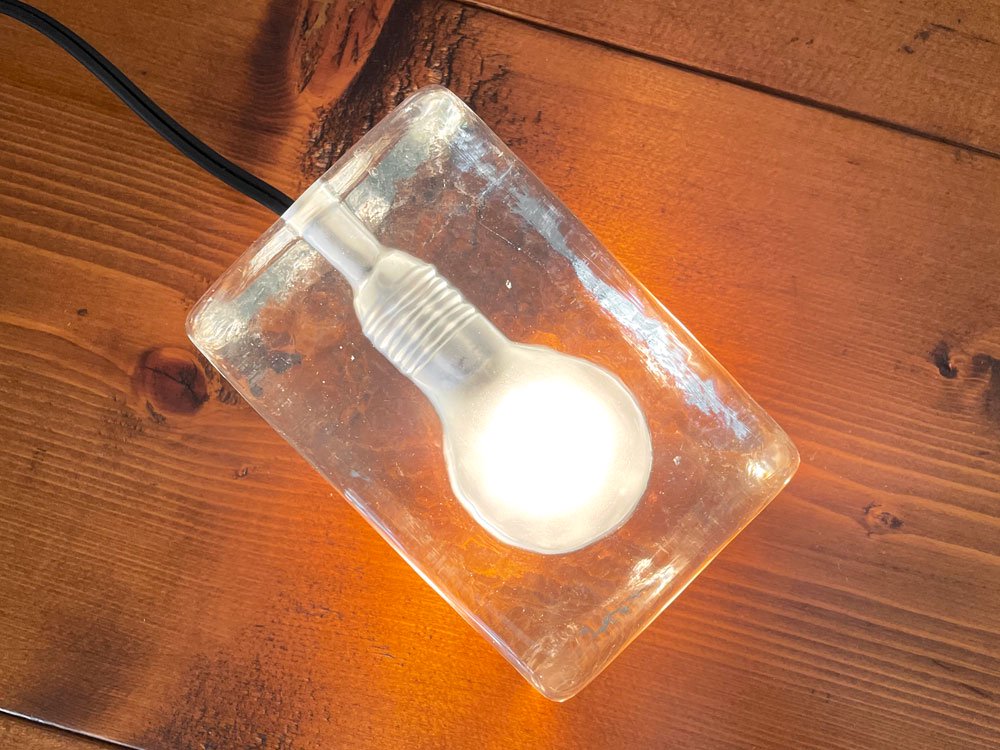 デザインハウスストックホルム DESIGN HOUSE Stockholm ブロックランプ ミニ BLOCK LAMP MINI クリア W12cm ハッリ・コスキネン 定価￥38,500- ◎