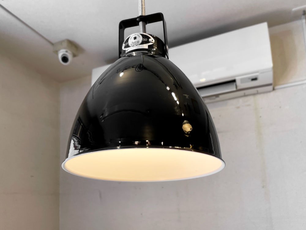 ジェルデ JIELDE オーガスティン AUGUSTIN シーリングランプ A160 CEILING LAMP Sサイズ ブラック ペンダントライト インダストリアル 定価￥30,800- ◎