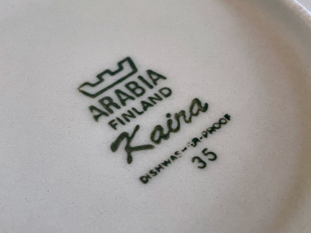 アラビア ARABIA カイラ KAIRA カップ＆ソーサー C&S アンヤ・ヤーティネン・ウィンクヴィスト ビンテージ 北欧食器 A ■