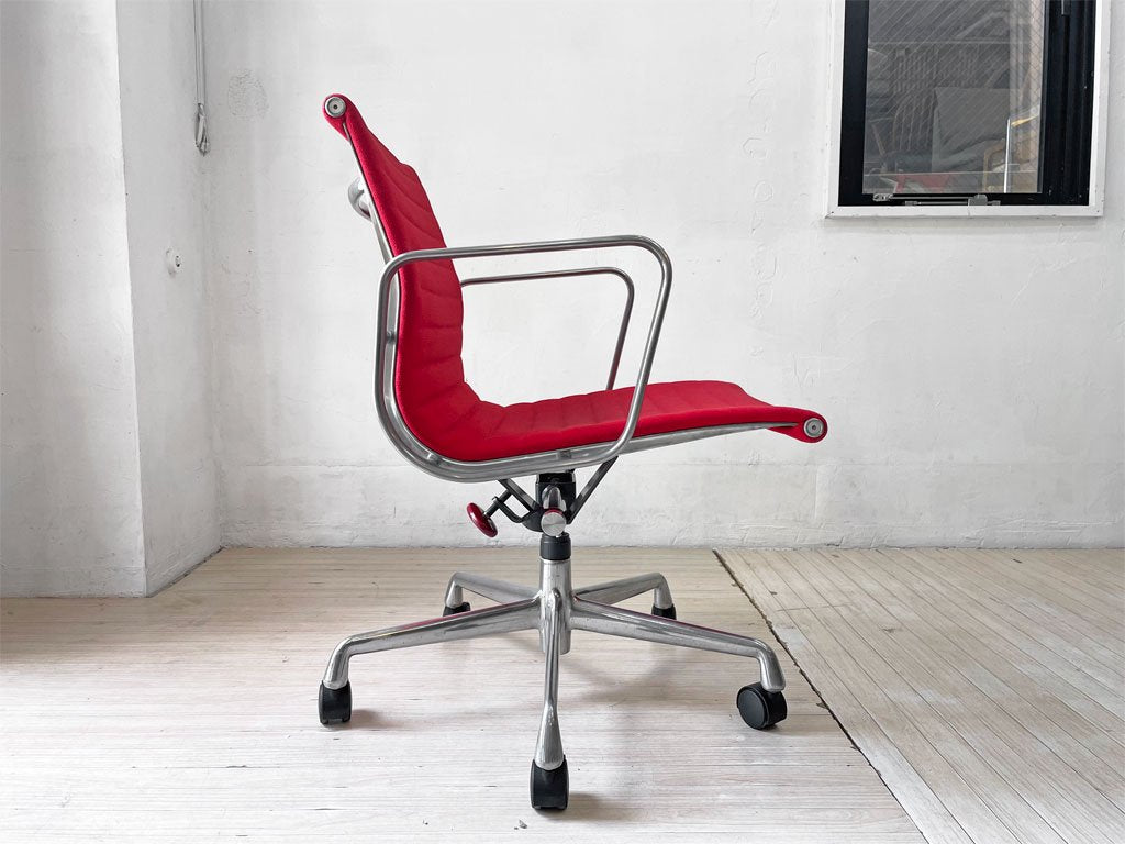 ハーマンミラー Herman Miller アルミナムグループ マネジメントチェア デスクチェア ホップサック ジラルド生地 ファブリック 5本脚 キャスター付き イームズ ミッドセンチュリー ★