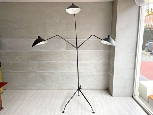 セルジュ・ムーユ Serge Mouille ランパデール トワ ルミエーレ LAMPADAIRE 3 LUMIERES フロアスタンド リプロダクト品 ♪