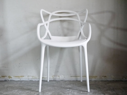 カルテル Kartell マスターズチェア Masters chair フィリップ・スタルク Philippe Starck デザイン スタッキング ホワイト ■