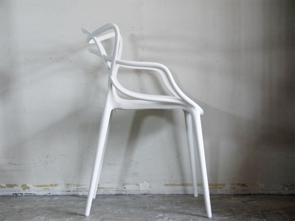 カルテル Kartell マスターズチェア Masters chair フィリップ・スタルク Philippe Starck デザイン スタッキング ホワイト ■