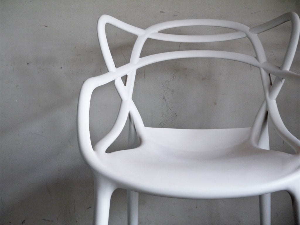 カルテル Kartell マスターズチェア Masters chair フィリップ・スタルク Philippe Starck デザイン スタッキング ホワイト ■