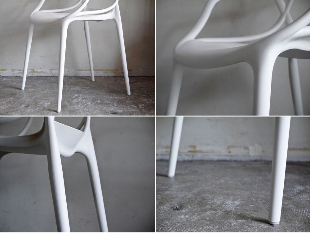 カルテル Kartell マスターズチェア Masters chair フィリップ・スタルク Philippe Starck デザイン スタッキング ホワイト ■