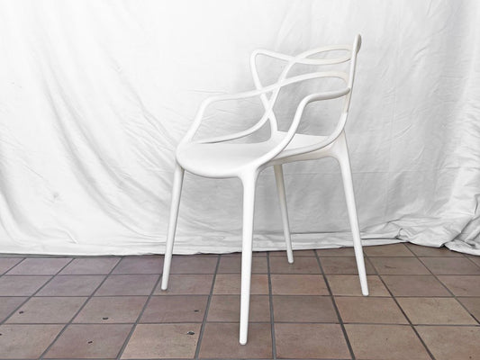 カルテル Kartell マスターズチェア Masters chair ダイニングチェア スタッキング ホワイト フィリップ ・ スタルク Philippe Starck 定価￥44,800- ◇