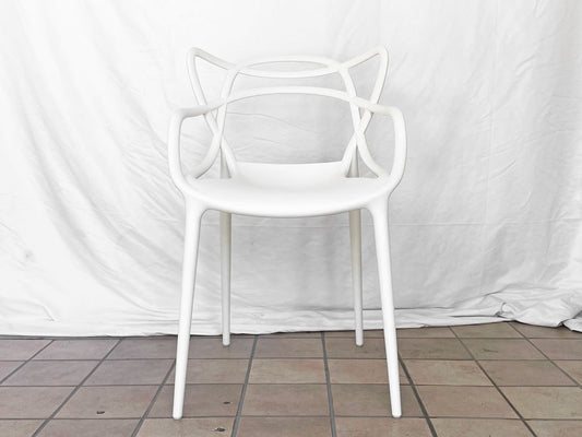 カルテル Kartell マスターズチェア Masters chair ダイニングチェア スタッキング ホワイト フィリップ ・ スタルク Philippe Starck 定価￥44,800- ◇