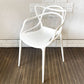 カルテル Kartell マスターズチェア ダイニングチェア ホワイト スタッキング フィリップ・スタルク Philippe Starck 定価￥44,800- ◎