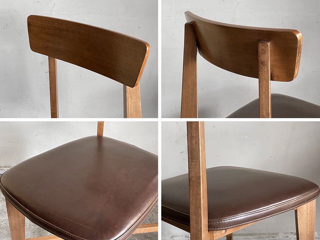 ジャーナルスタンダードファニチャー journal standard Furniture シノン ダイニングチェア CHINON CHAIR 本革 オイルレザー ■