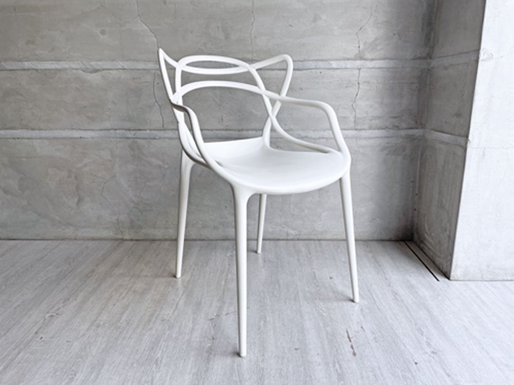 カルテル Kartell マスターズチェア Masters chair フィリップ・スタルク Philippe Starck デザイン ホワイト 定価￥44,800-  ♪