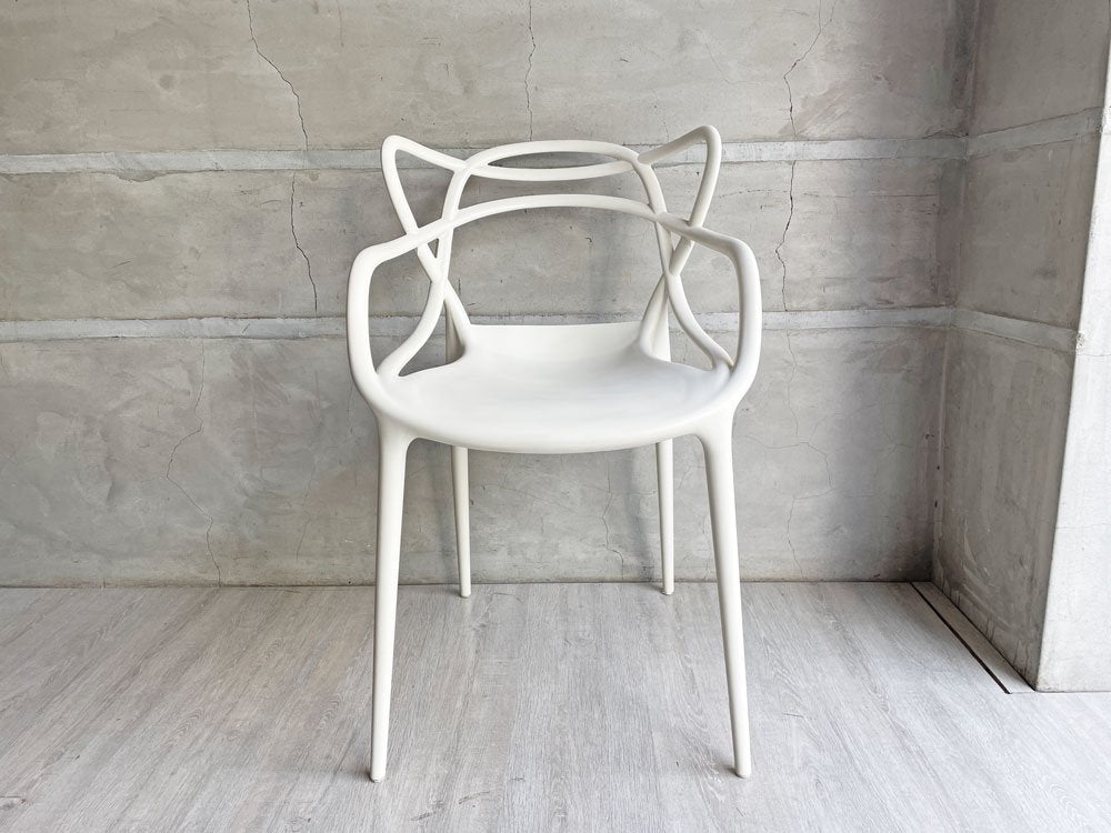 カルテル Kartell マスターズチェア Masters chair フィリップ・スタルク Philippe Starck デザイン ホワイト 定価￥44,800-  ♪