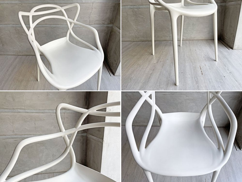 カルテル Kartell マスターズチェア Masters chair フィリップ・スタルク Philippe Starck デザイン ホワイト 定価￥44,800-  ♪