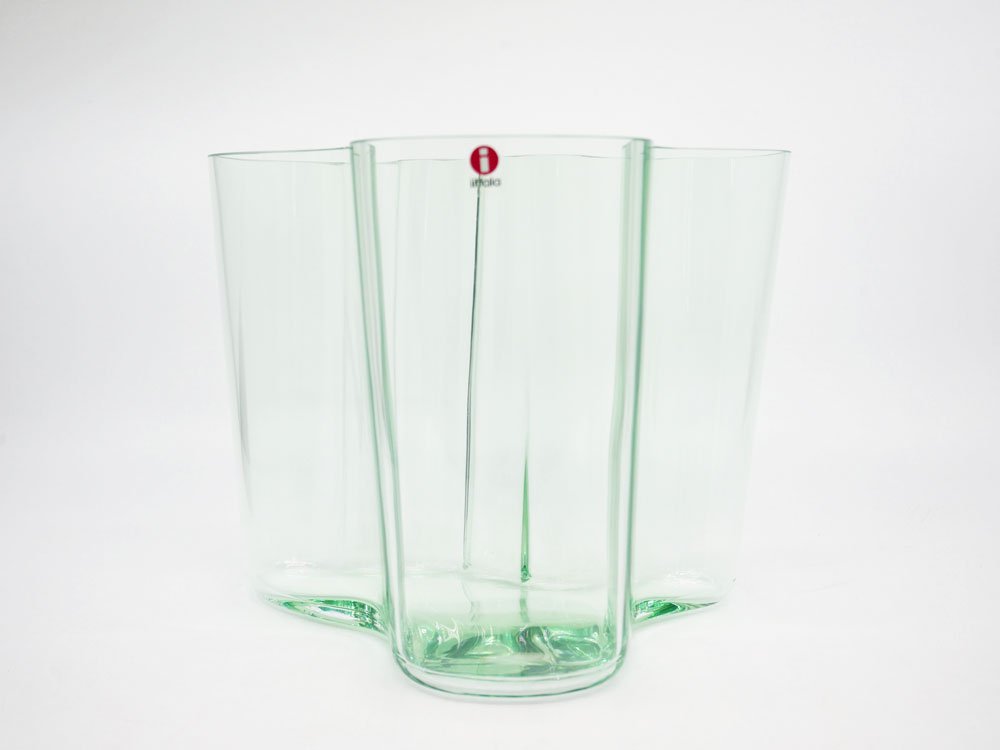 イッタラ iittala アルヴァ・アアルト コレクション Alvar Aalto Collection ベース 160mm 1937クリア 箱付 美品 ●