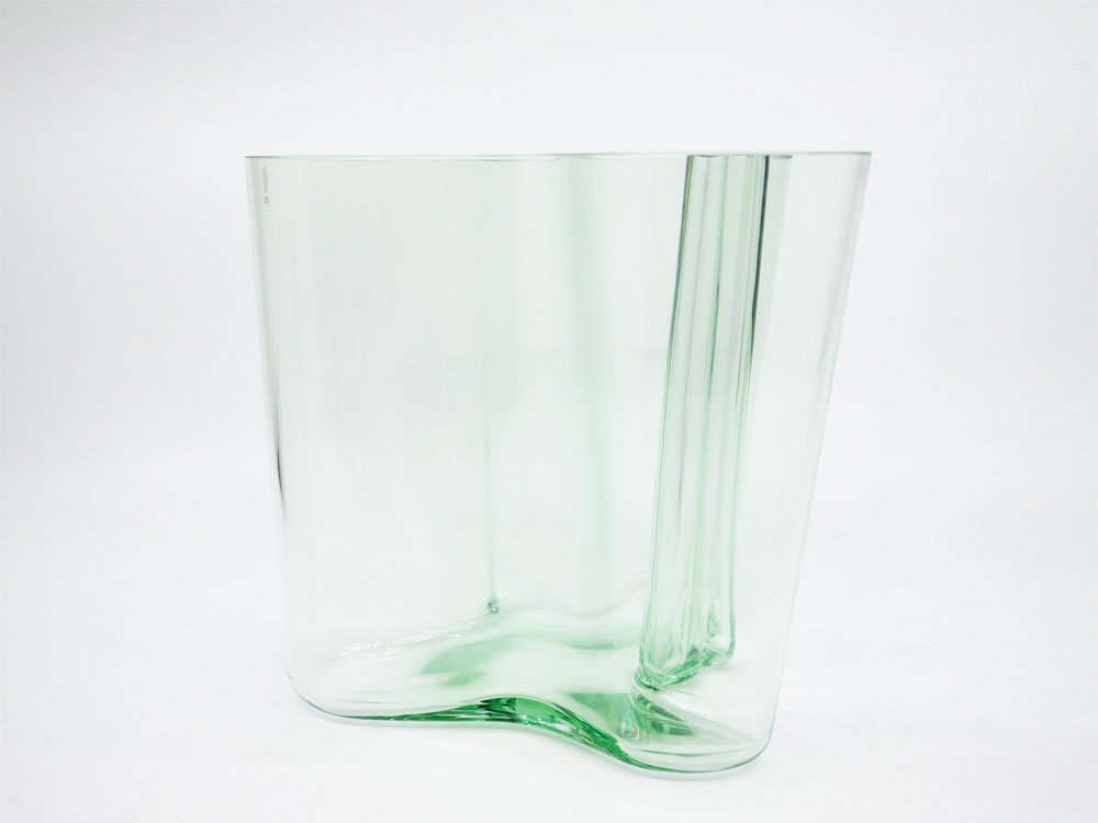 イッタラ iittala アルヴァ・アアルト コレクション Alvar Aalto Collection ベース 160mm 1937クリア 箱付 美品 ●