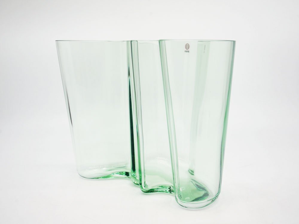 イッタラ iittala アルヴァ・アアルト コレクション Alvar Aalto Collection ベース 160mm 1937クリア 箱付 美品 ●