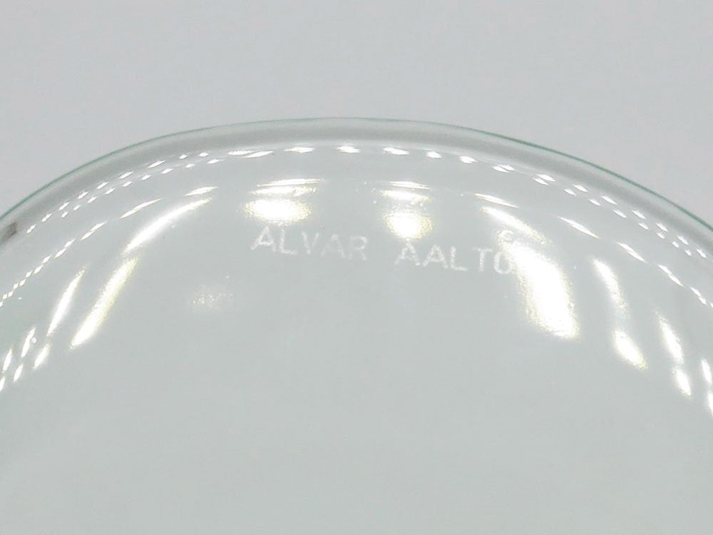 イッタラ iittala アルヴァ・アアルト コレクション Alvar Aalto Collection ベース 160mm 1937クリア 箱付 美品 ●