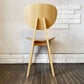 イデー IDEE ダイニングチェア DINING CHAIR Natural ナチュラル 板座 食卓椅子 長大作 ジャパニーズモダン 定価￥63,000- ◎