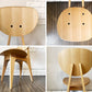 イデー IDEE ダイニングチェア DINING CHAIR Natural ナチュラル 板座 食卓椅子 長大作 ジャパニーズモダン 定価￥63,000- ◎