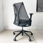 ハーマンミラー Herman Miller セイルチェア SAYL CHAIR デスクチェア オフィスチェア ミドルバック ブラック 2020年製 ★